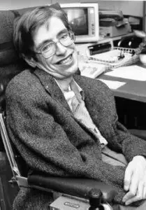 Stephen Hawking (um 1980)
