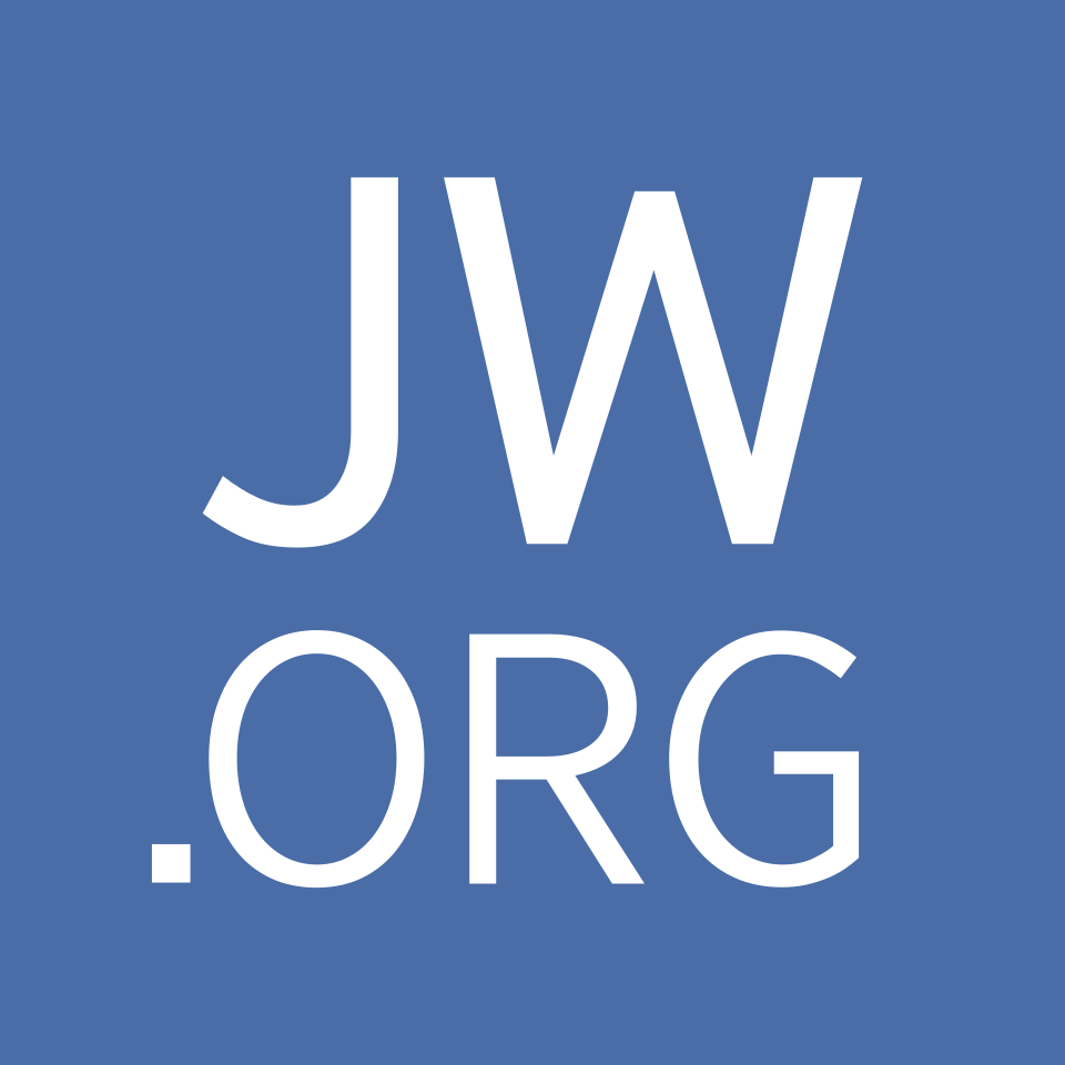 Das Logo von jw.org, der offiziellen Website der Zeugen Jehovas.