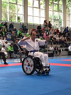 Rollstuhl-Karate