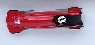 Bei den Olympischen Jugend-Winterspielen 2020 verwendeter Monobob